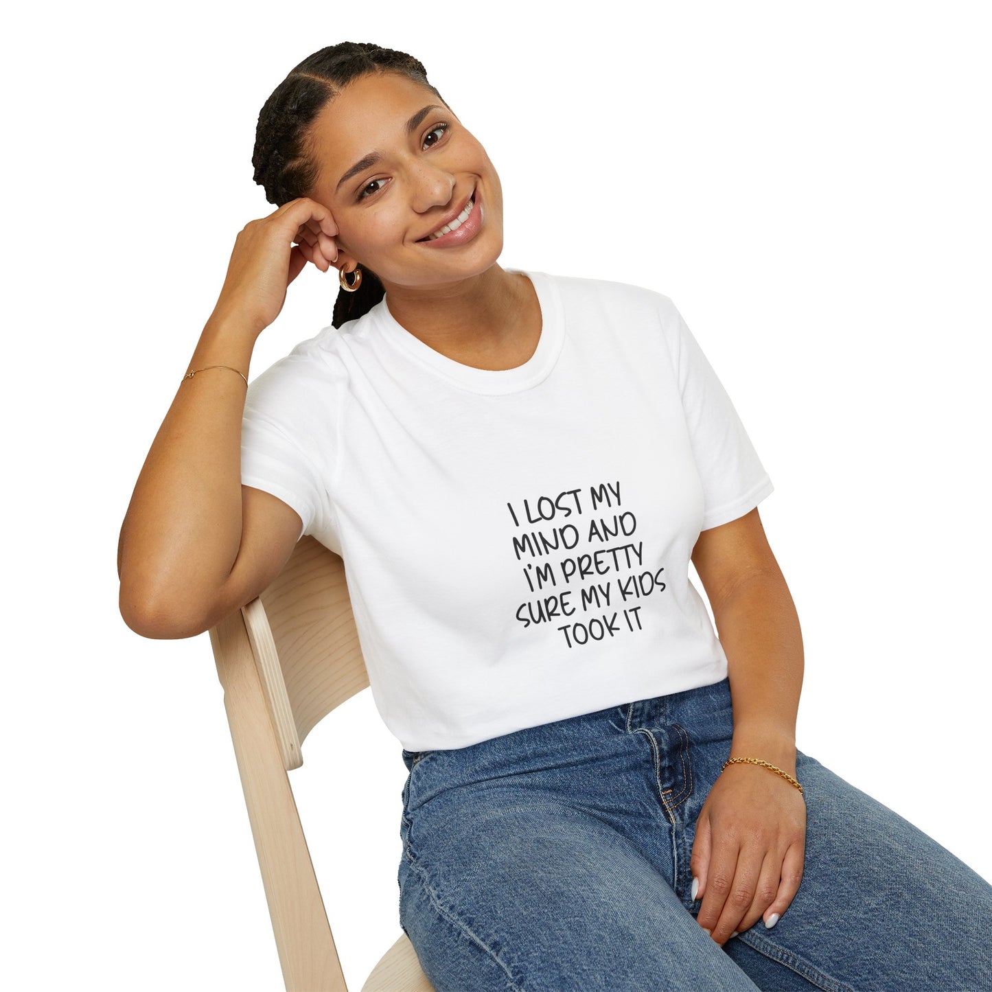 Funny Parent T-Shirt - 'I Lost My Mind And I'm Pretty Sure My Kids Took It'