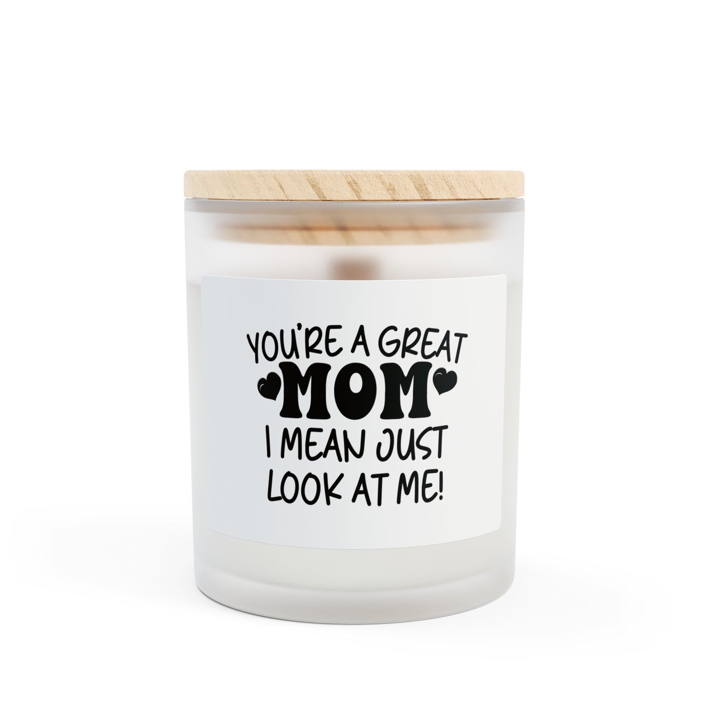 Motivational Mom Candle - 11oz Frosted Glass - Perfect Gift for Mother's Day & Celebrations